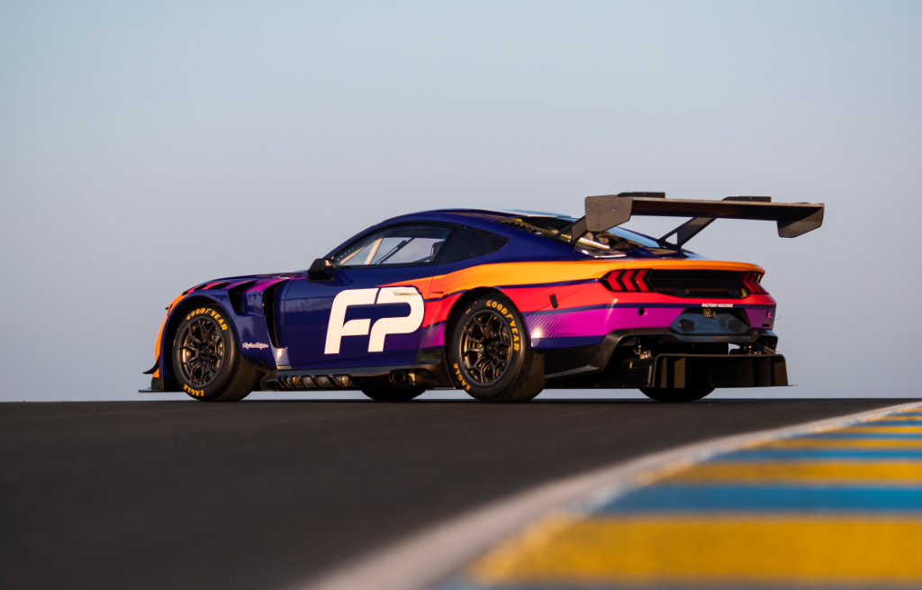 Den nye racingbilen Mustang GT3